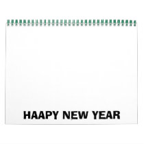 HAAPY NEW YEAR WALL CALENDARS