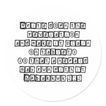 Habakkuk 2:2 stickers by BiblicalTShirts Habakkuk 2:2 stickers