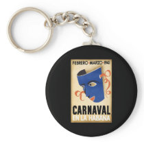 Habana Carnaval Havana Carnival 1941 Keychains