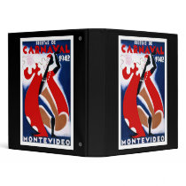 Habana Carnaval Havana Carnival 1942 3 Ring Binder