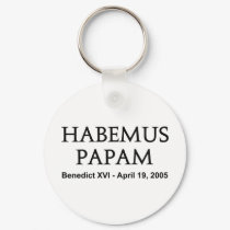 Habemus Papam keychains