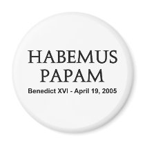Habemus Papam Refrigerator Magnet