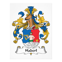 Haberl Family Crest Invitations