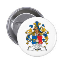Haberl Family Crest Button