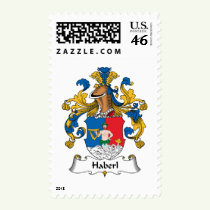 Haberl Family Crest Stamps