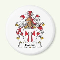 Habern Family Crest Magnet