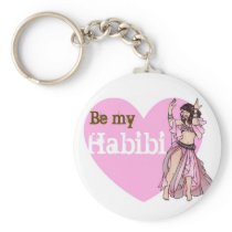 Habibi belly dancer keychains
