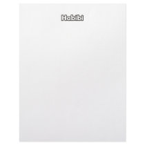 Habibi letterhead by EthnoShirts Habibi letterhead