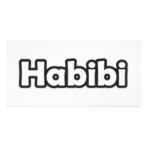 Habibi Customized Photo Card