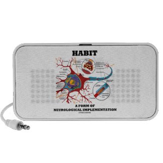Habit A Form Of Neurological Implementation Neuron Notebook Speaker
