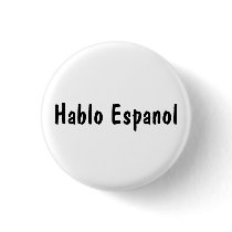 Hablo Espanol Pin