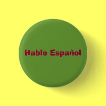 "Hablo Espanol" Button