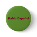"Hablo Espanol" Button