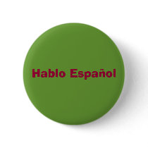 "Hablo Espanol" Button