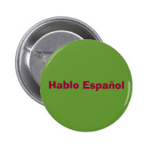 "Hablo Espanol" Button