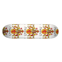 Habsburg Family Crest Custom Skateboard