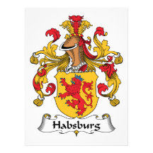 Habsburg Family Crest Invites