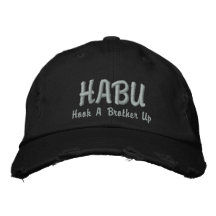 HABU Hook A Brother Up Baseball Cap