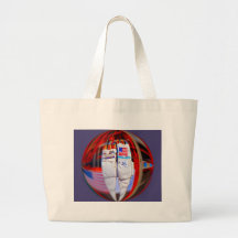 Haces del último 9-11 bolsas lienzo