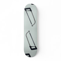 Hack saw for cutting metals skateboard deck