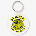 Hack the Planet keychains