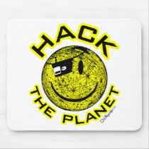 Hack the Planet mousepads