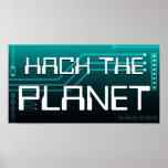 hack the planet posters
