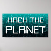 hack the planet poster