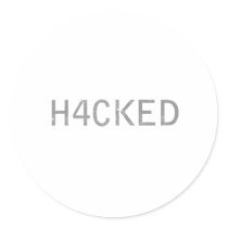 hacked stickers