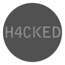 hacked stickers