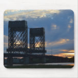 Hackensack Bridge Swirl Sky Mousepad