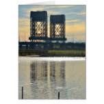 Hackensack River Bridge Fades Card