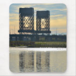 Hackensack River Bridge Fades Mousepad