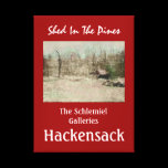 Hackensack - Shed In The Pines canvas prints