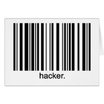 Hacker Card by Dustbuster Hacker Card