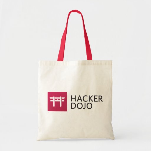 Hacker Dojo Grocery Tote Bags