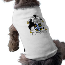 Hacker Family Crest Doggie Tshirt