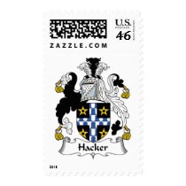 Hacker Family Crest postage