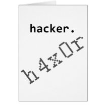 Hacker h4x0r cards by incurablehippie Hacker h4x0r cards