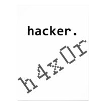 Hacker h4x0r posters by incurablehippie Hacker h4x0r posters