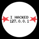 hacker i hacked 127.0.0.1 stickers