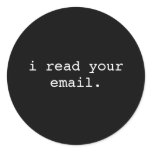 Hacker Laptop Sticker - Email