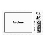 hacker. postage