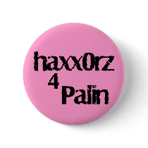 Hackers for Palin Button