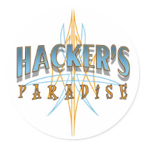 Hacker's Paradise Stickers by hackersparadise Hacker's Paradise Stickers