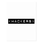 Hackers Zerocool Post Card