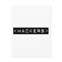 Hackers Zerocool postcards