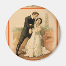 Hackett, 'The Tree of Knowledge' Retro Theater Fridge Magnet