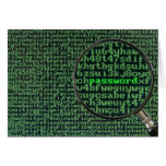 Hacking for password cards