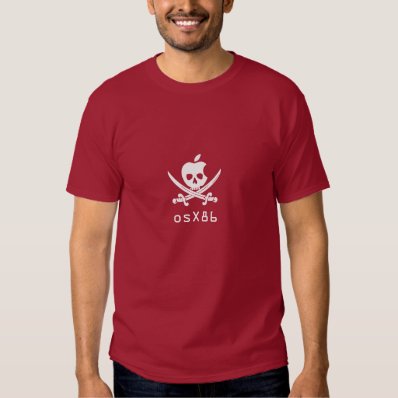 hackintosh, osX86 pirate T Shirt